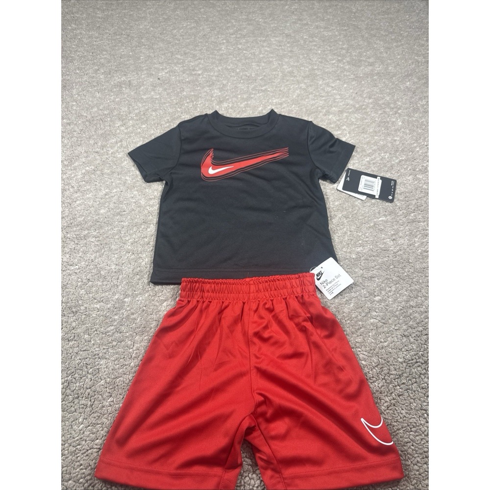 Nike Toddler Boys 2-Piece Shorts Set T-shirt Size 3T Nike 2pc Set brand new NWT